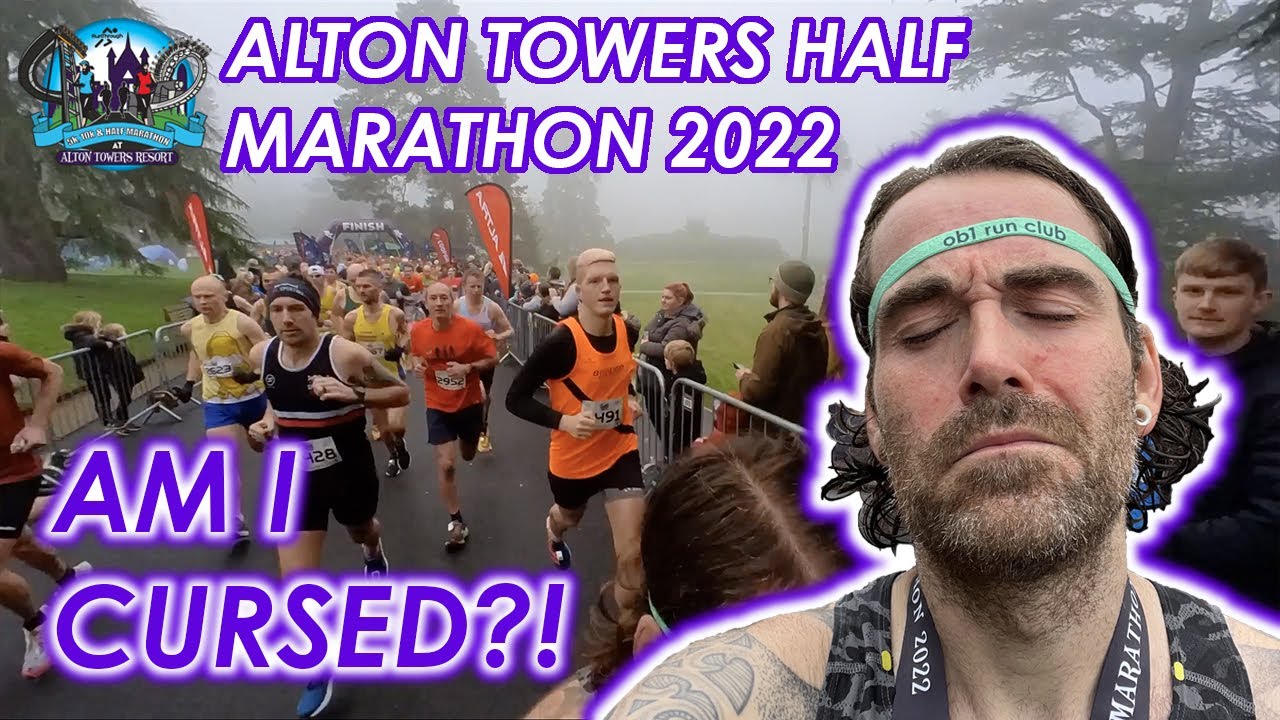 Alton Towers Half Marathon 2022 - Am I cursed?!