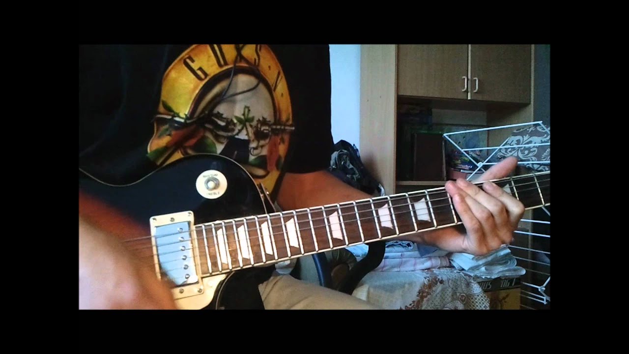 Guns N' Roses - better guitar cover