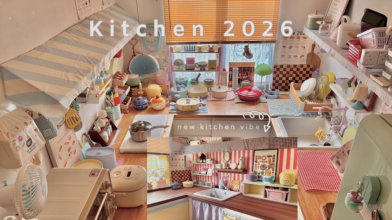 2026 New Year 🎇🍳 How I Transform My New Kitchen Interior