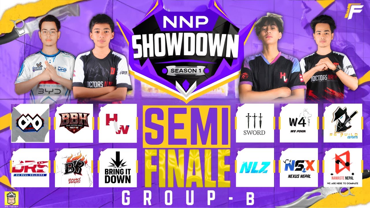 [ 🔴LIVE ] NNP SHOWDOWN | SEMI FINAL G-B | #drs #hw #nnp #bbh #bb