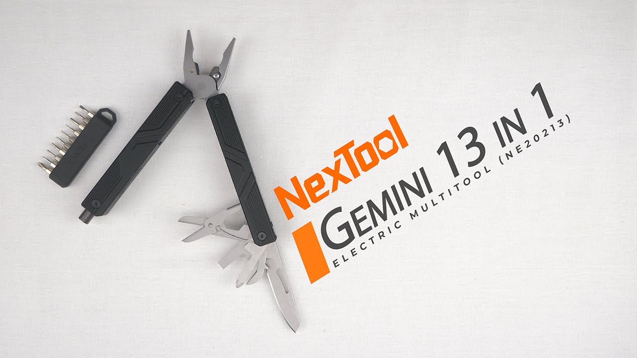 Gemini 13 in 1 Electric Multitool (NE20213) / Электрическая отвёртка + мультитул