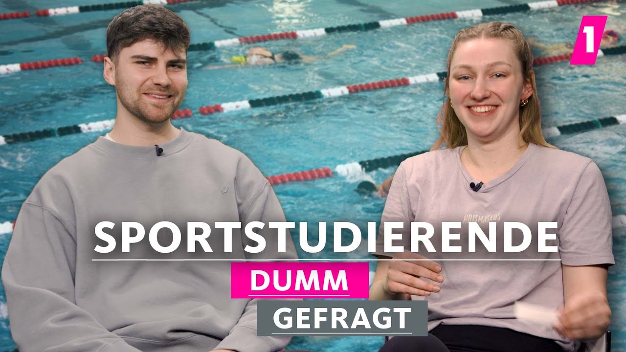 Sportstudierende: Viele Muskeln und nichts im Kopf? | 1LIVE Dumm Gefragt