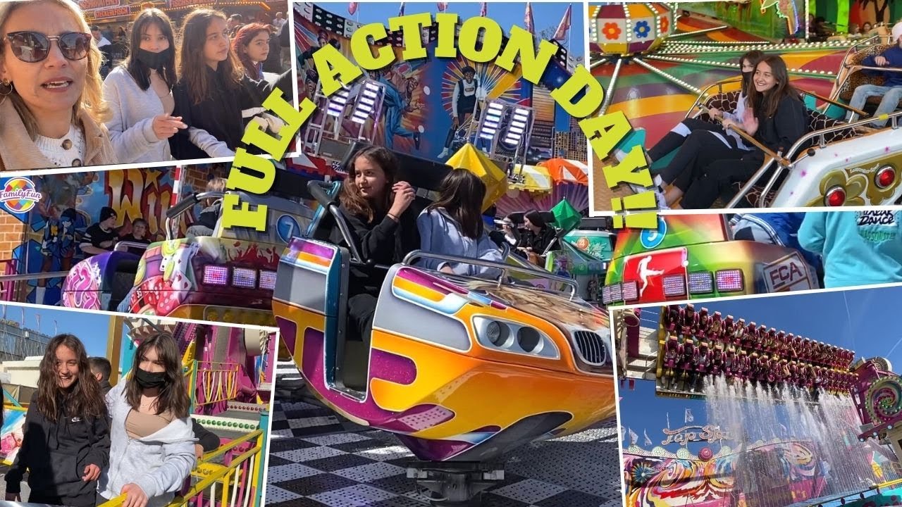Pure Action auf dem Plärrer in Augsburg | Adrenalin Pur Fahrgeschäften | FAMILY FUN