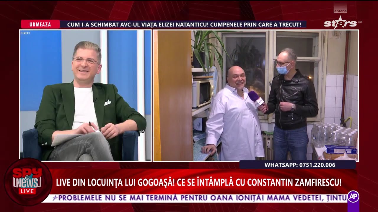 Actorul Constantin Zamfirescu s-a baricadat în casă înainte de operația la inimă!