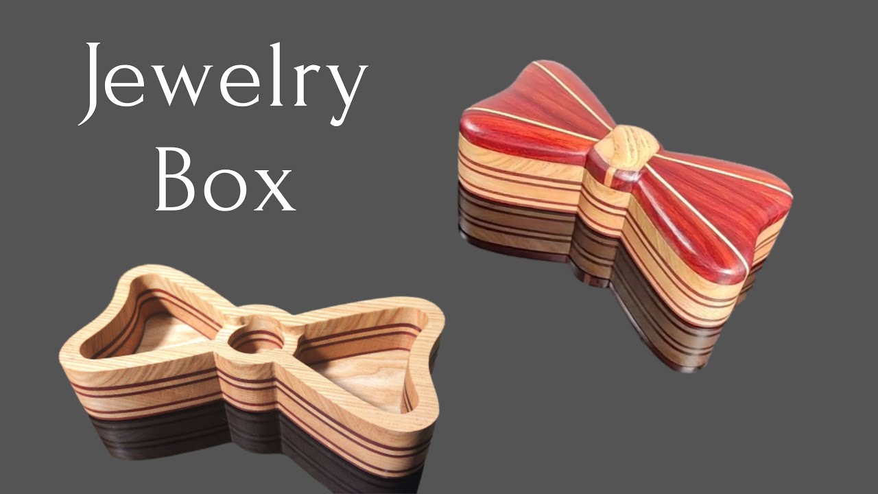 Perfect Gift Jewelry Box from Wood - Easy Handcraft Woodworking