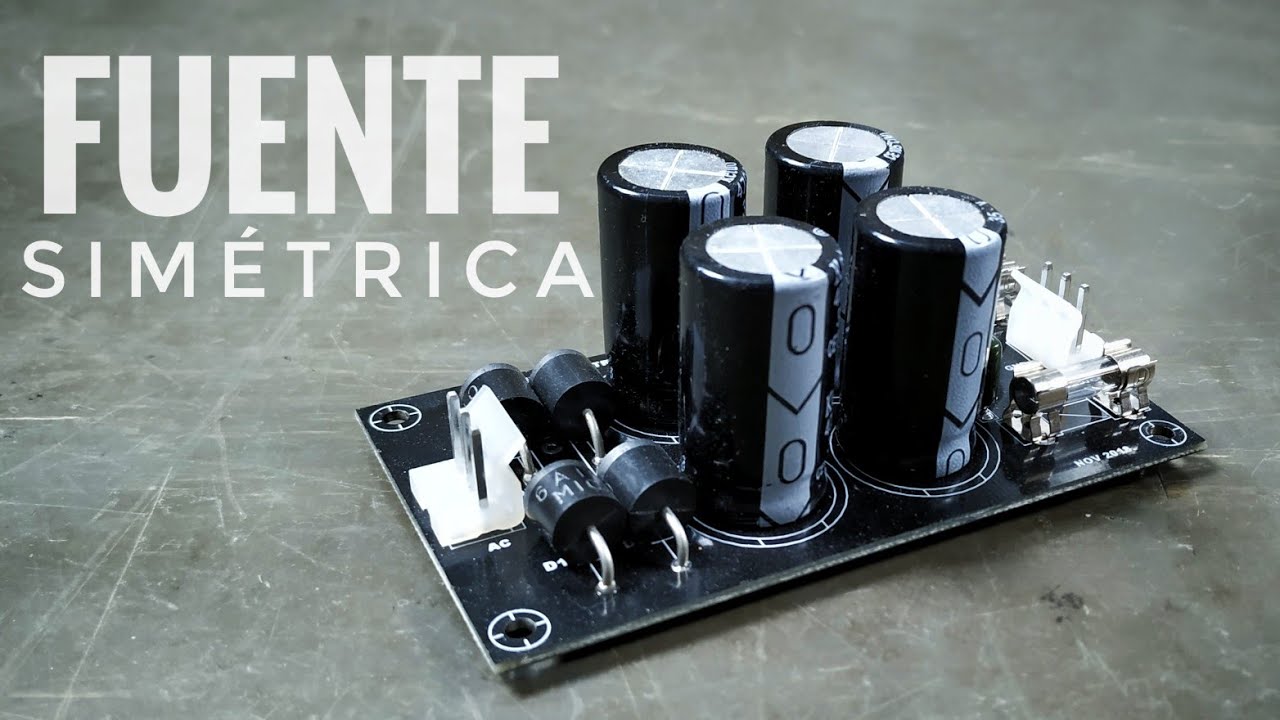 PCB Fuente Simétrica de Potencia | JLCPCB