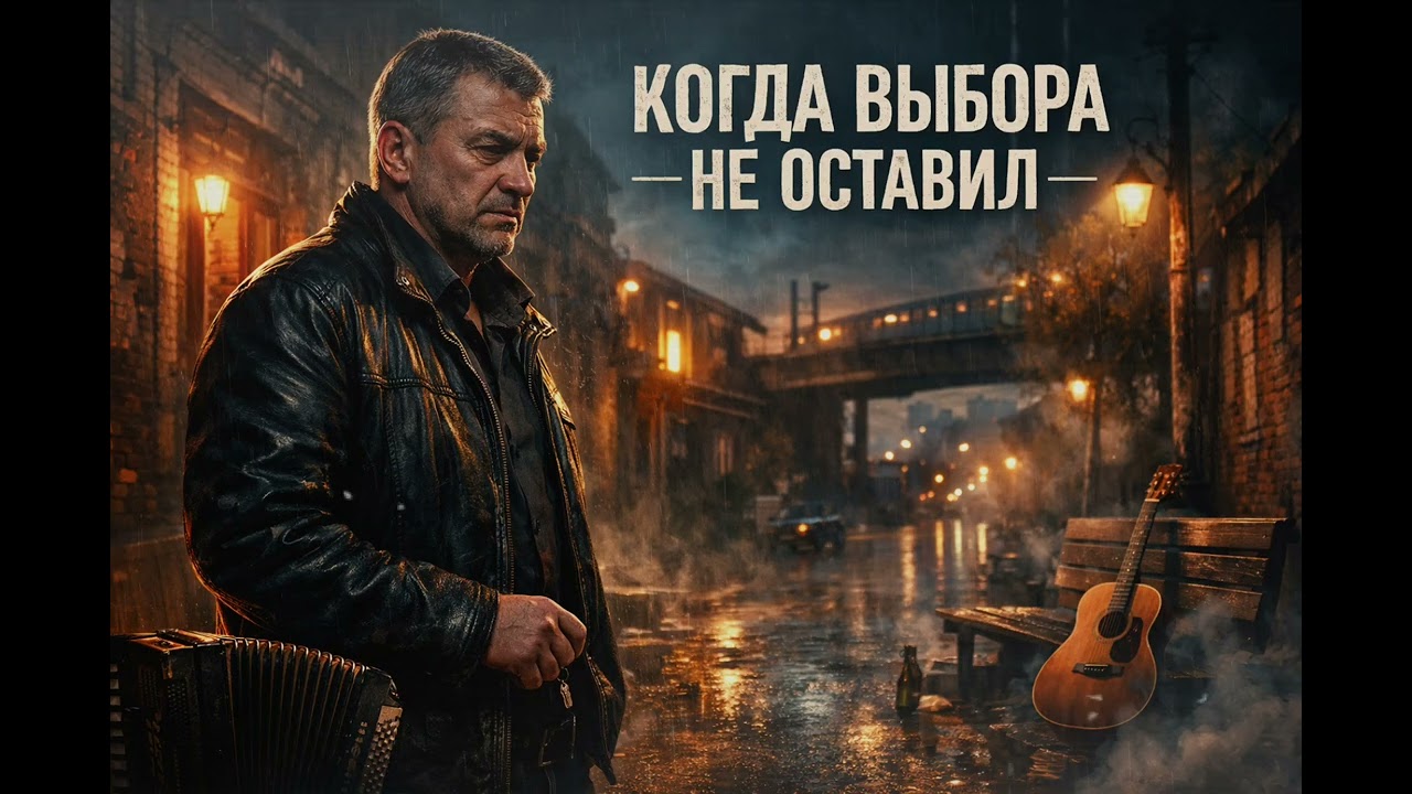 КОГДА ВЫБОРА НЕ ОСТАВИЛ—#шансон #русскийшансон #музыка #топ #мужскойвокал #музыкадлядуши #честь #хит