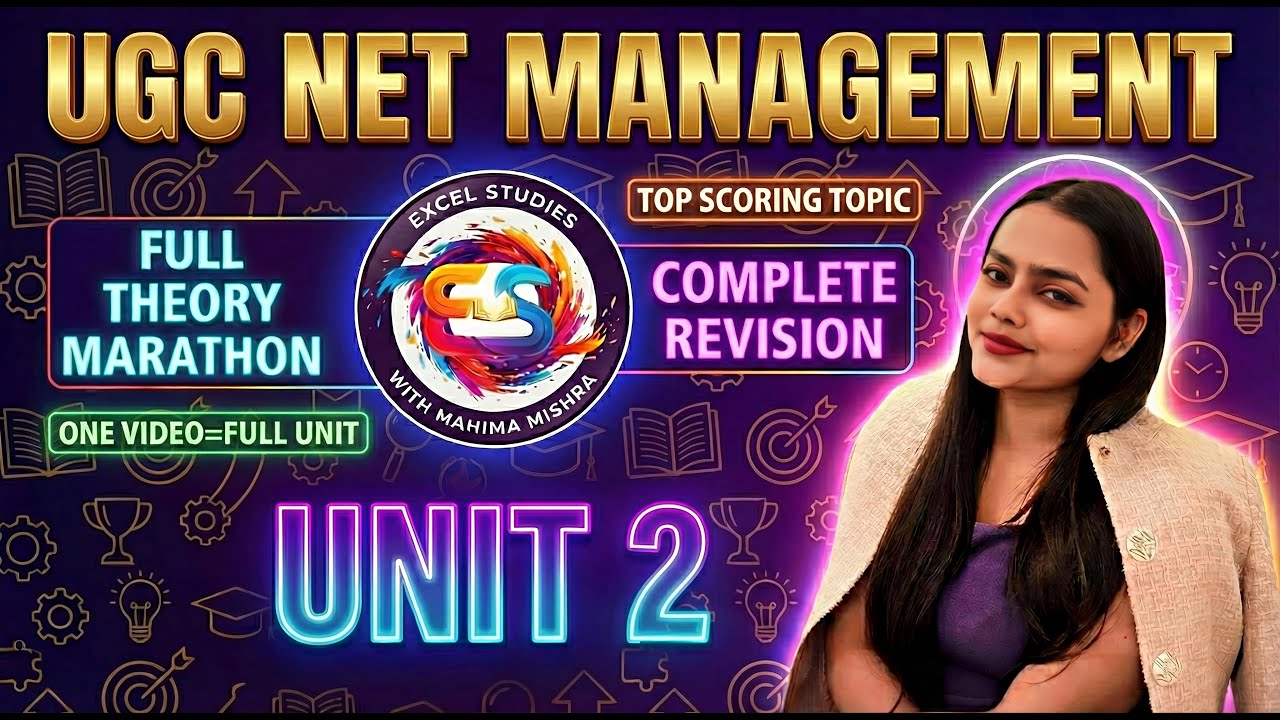 UGC NET Management Unit 2 Full Revision Marathon| Complete Explanation Of All Topics| #ugcnet #jrf