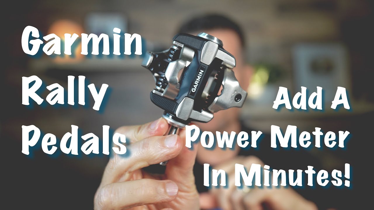 Garmin Rally Pedals: The easiest way to add a power meter to ANY bike