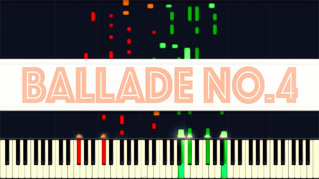 Chopin: Ballade No. 4 in F minor, Op. 52