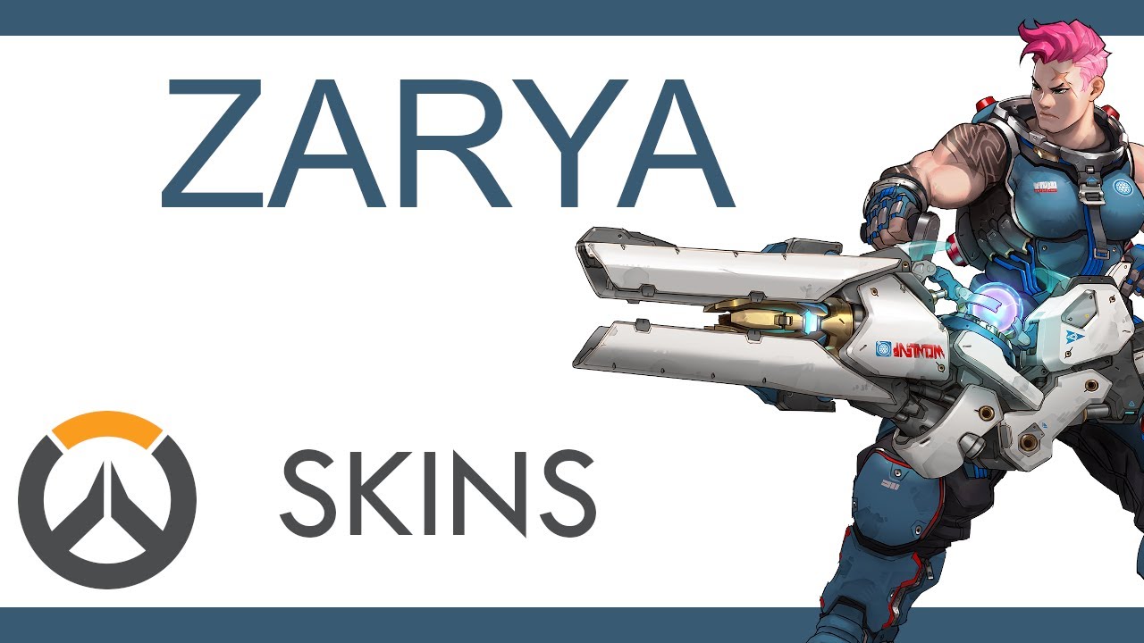Overwatch - All Zarya Skins | Preview
