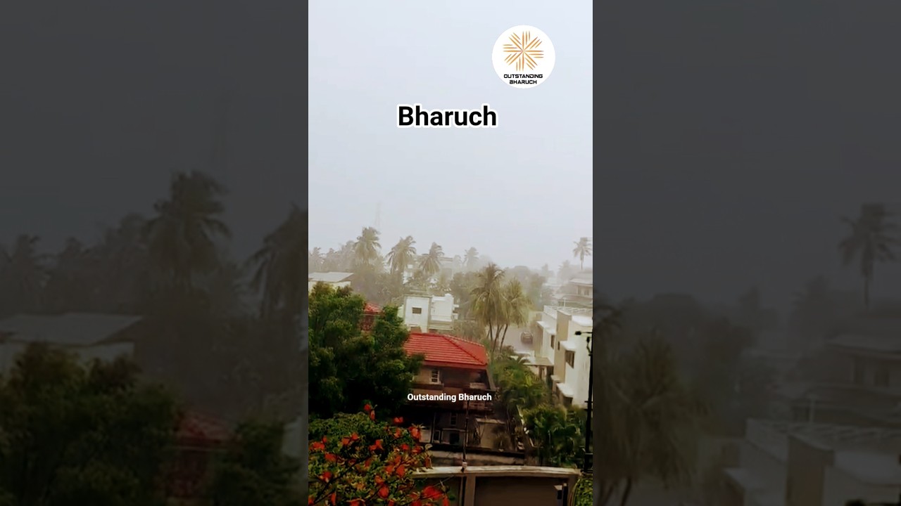 Bharuch Rain Live |Heavy Rainfall & Weather Update| #Rain #Monsoon #Gujarat #Weather #viral #shorts