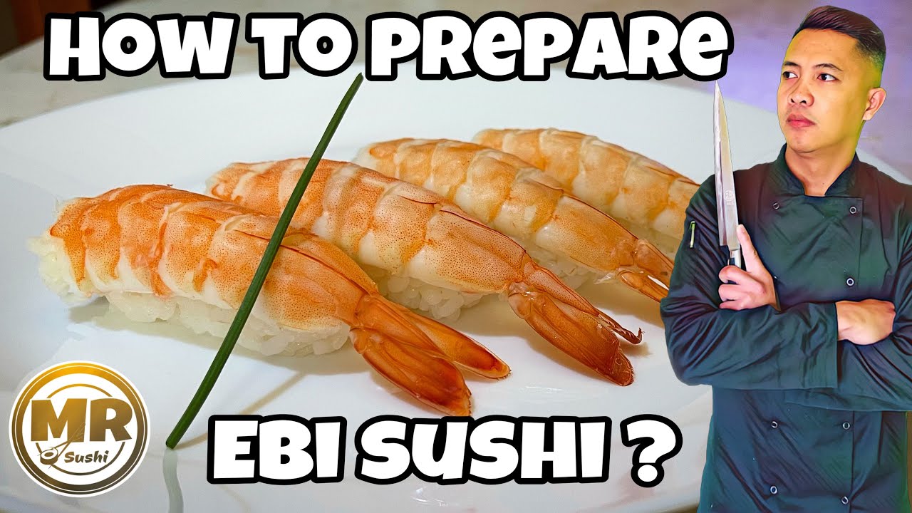 HOW TO COOK EBI PER NIGIRI?