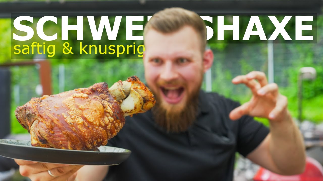 Die saftigsten & knusprigsten Schweinshaxen aus dem Dutch Oven | Grill Rezept