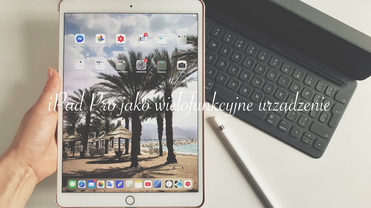 iPad Pro jako laptop, notatnik i czytnik 📝