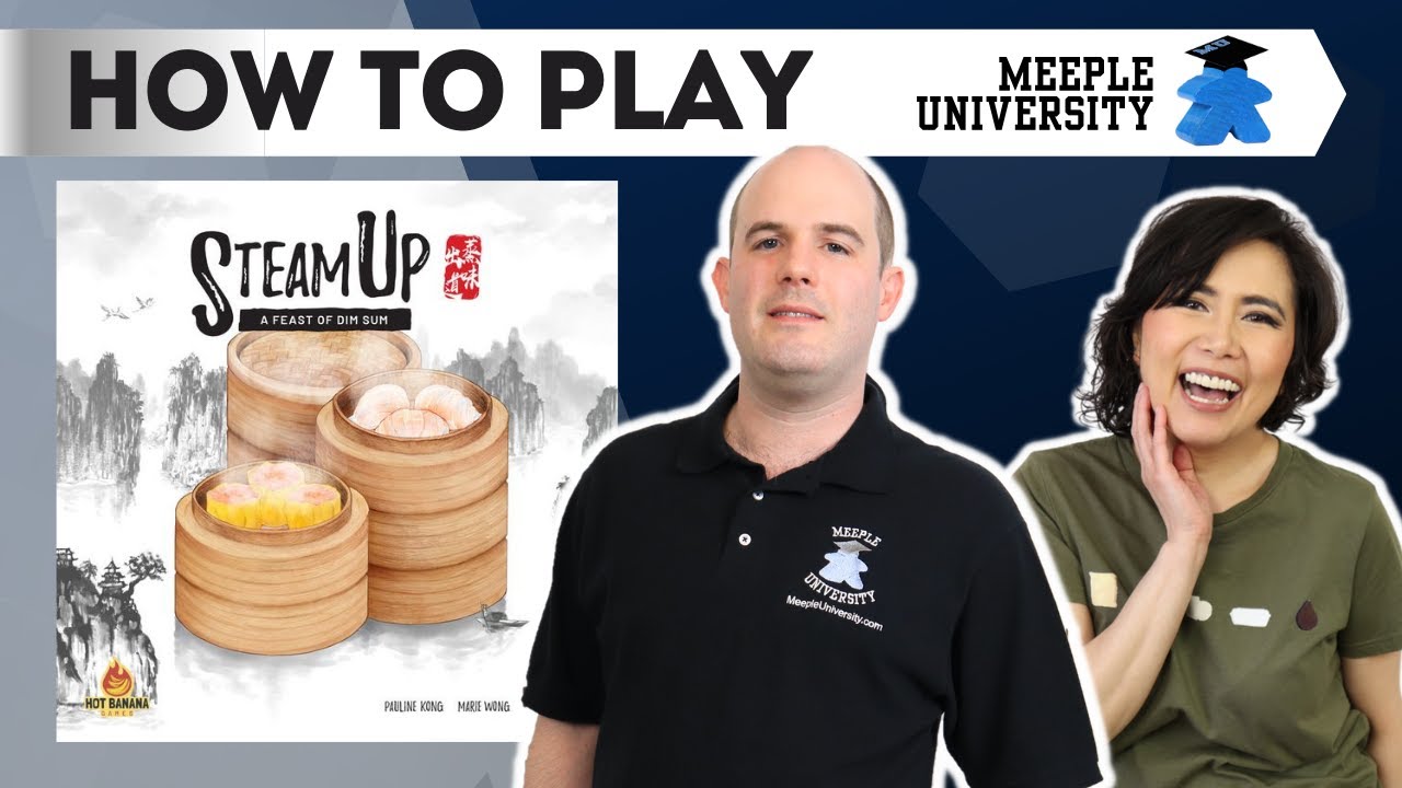 Steam Up: Праздник димсамов — как играть в настольную игру (официальное видео)
