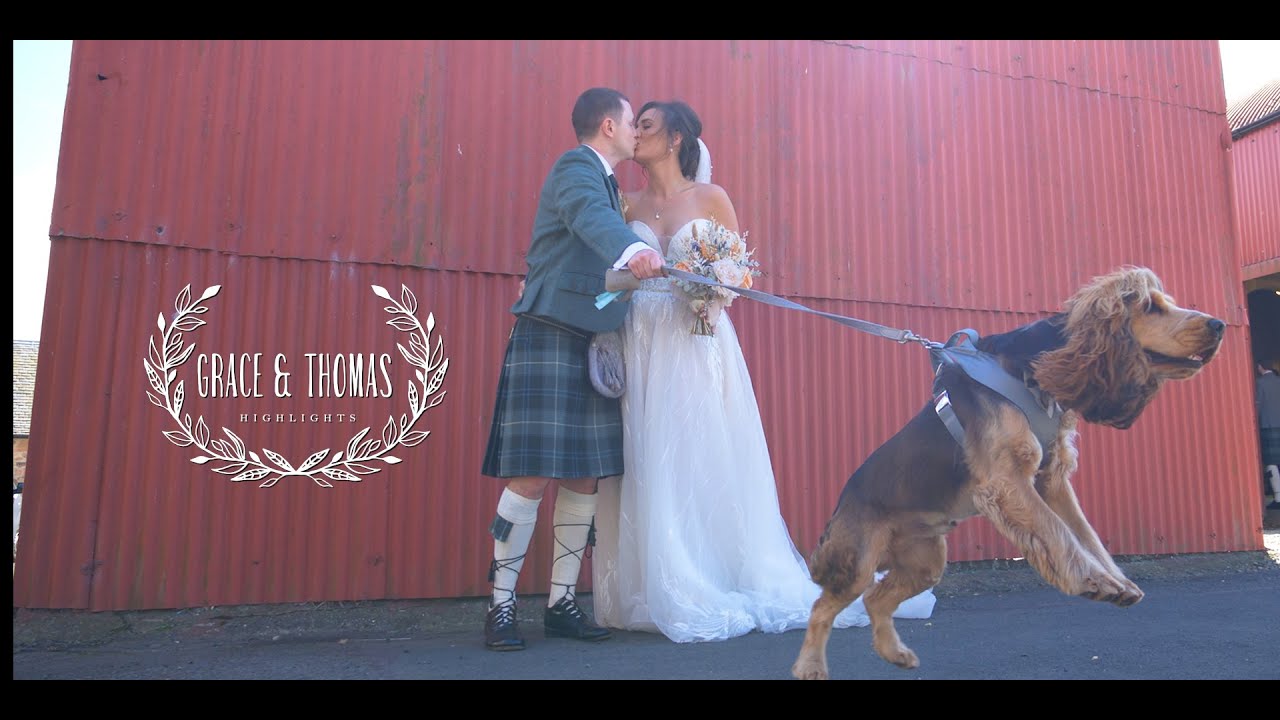Rustic Wedding at Dalduff Farm - Grace & Thomas