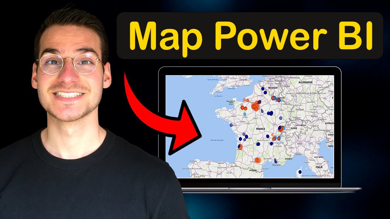 Créer une carte dans Power BI