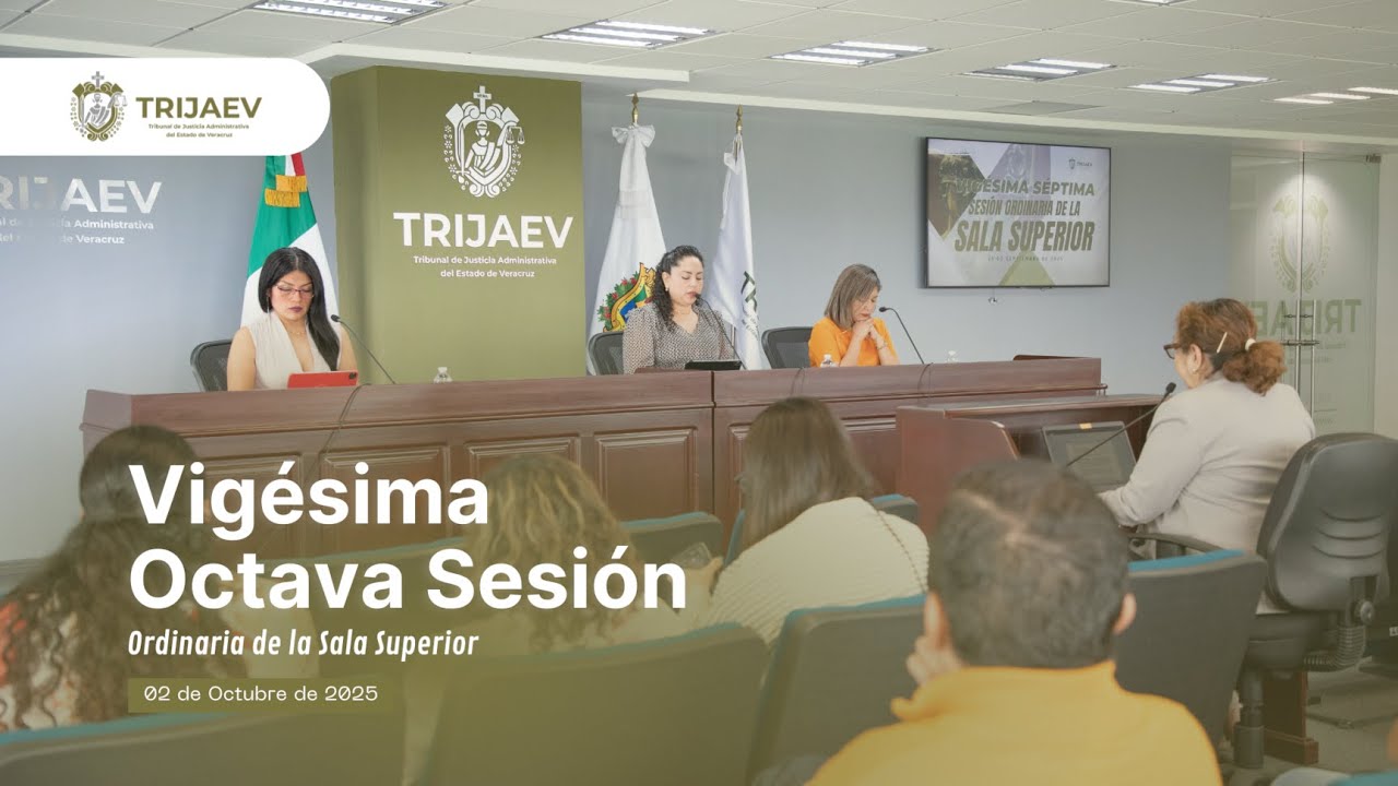 #TRIJAEV Vig&eacute;sima Octava Sesi&oacute;n 2025