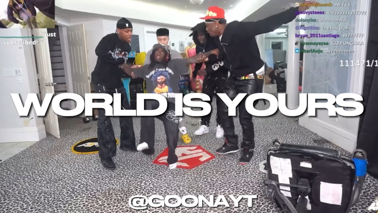 (FREE)Bandmanrill X Cash Cobain X Jersey club sample type beat - “World is yours” Prod @GoonaYT