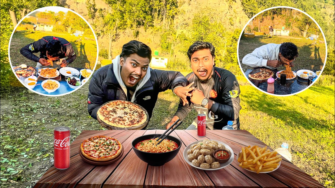 Binod Sanga Mukbang Challenge Game 🤣