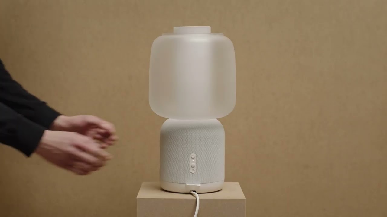 How to use a SYMFONISK table lamp