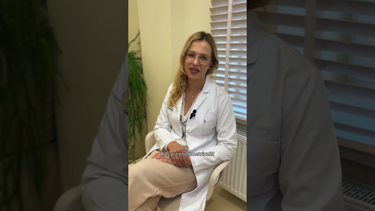 Endometriozė: simptomai, eiga, gydymas #shorts