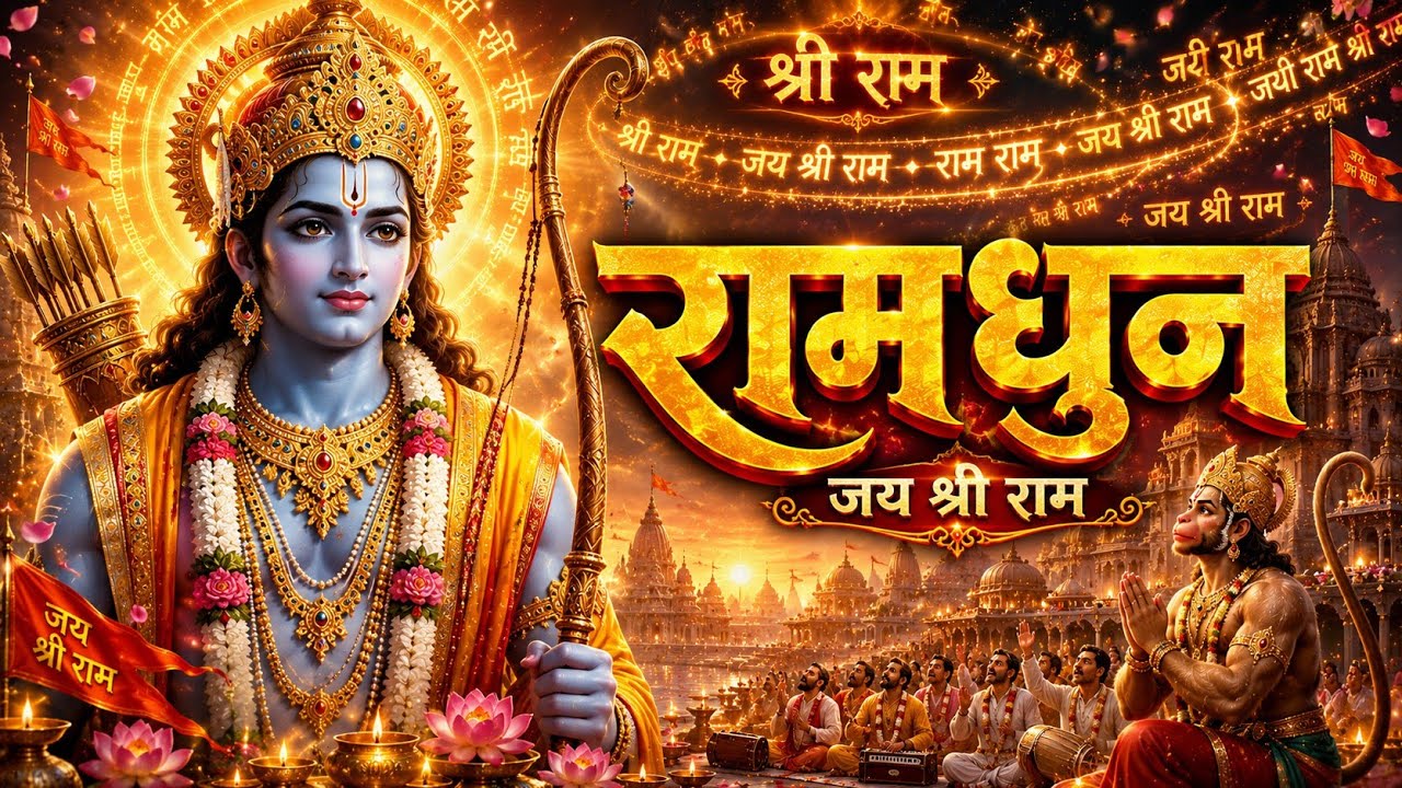 राम धुन  | SHREE RAAM DHUN NEW BHAJAN | JAI SHREE RAM | JAI HANUMAN 