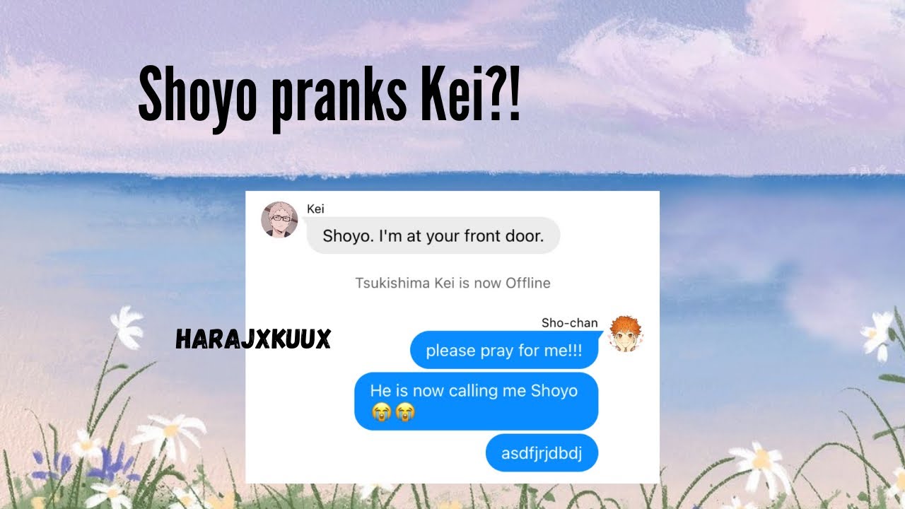 What the hell? || Haikyuu Lyric Prank ft. TsukiHina