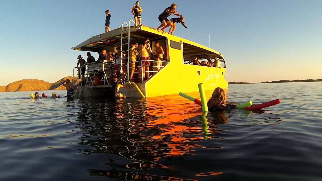 A Sunset Swim with 35,000 Crocodiles in Lake Argyle