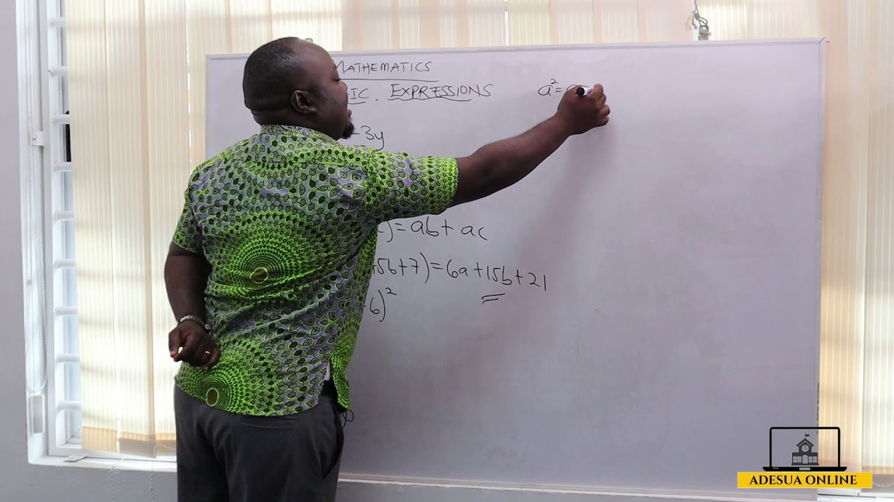 SHS 1 Core Mathematics | Algebraic Expressions