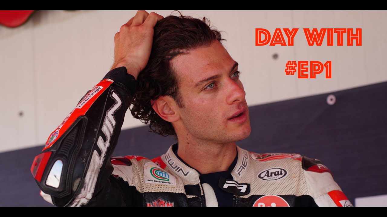 A DAY WITH FEDERICO EP.1 ( due curve al  circuito #sagittario )