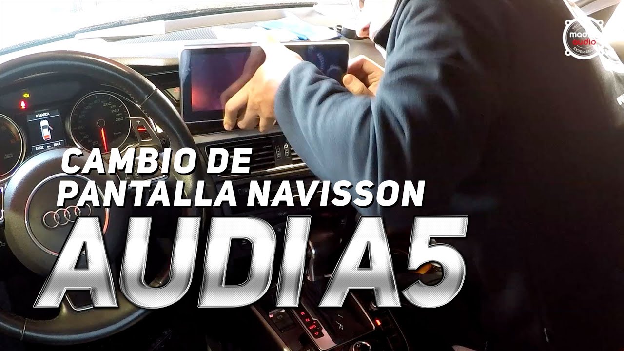 Pantalla multimedia AUDI A5 NAVISSON, Añadir Carplay y Android Auto