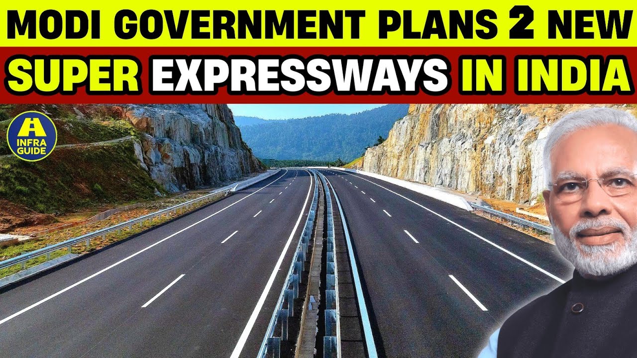 INDIA Plans 2 Brand New SUPER EXPRESSWAY Projects 🇮🇳 | India's MEGA Projects