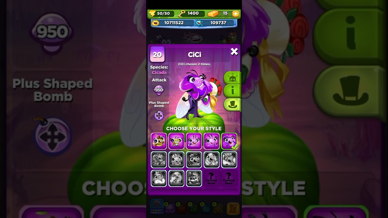 New style Bookworm Brittle and my team fiends #bestfiends #games #gaming 
