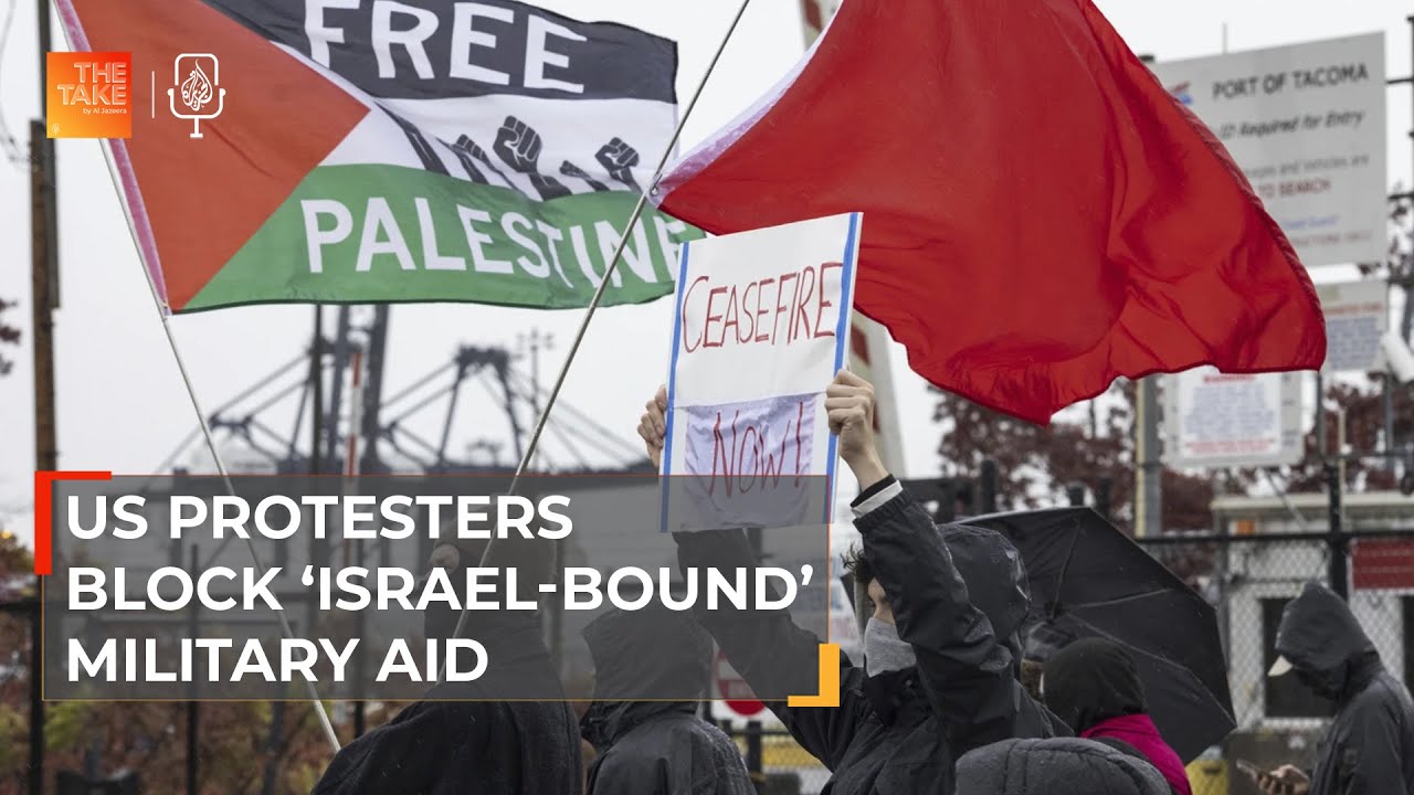 What can protests do to block military aid from the US to Israel? | The Take