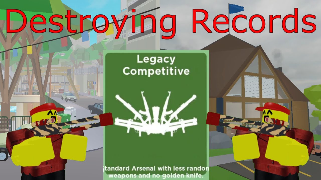 Destroying Records in Competitive Mode | Roblox Arsenal