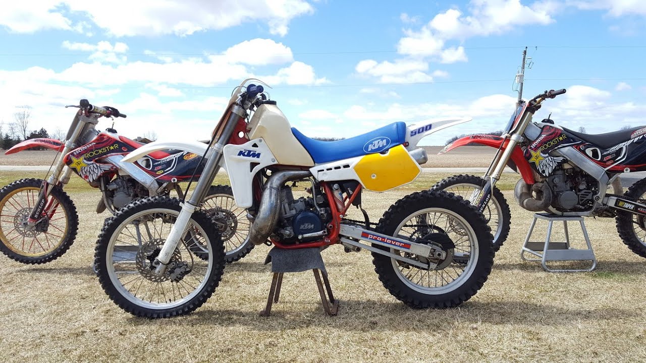 This Dirt Bike Is a 500cc DEATH TRAP!!! (KTM 500)