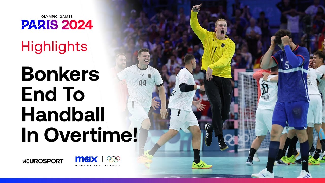 Last Gasp Winner In HANDBALL 😮 | Germany vs France | #Paris2024 Highlights