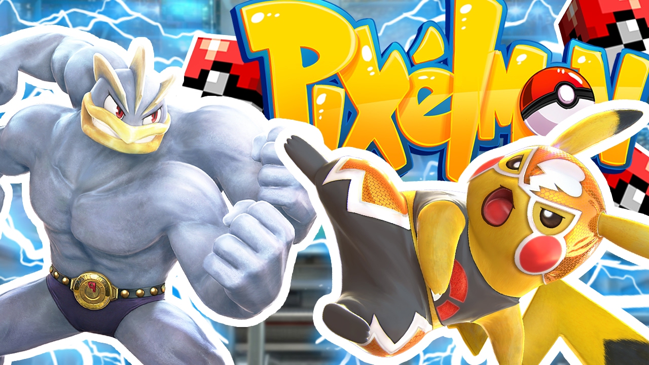OP HO-OH LEGENDARY Minecraft PIXELMON LUCKY BLOCK STADIUM CHALLENGE - Pokemon Modded Battle Minigame