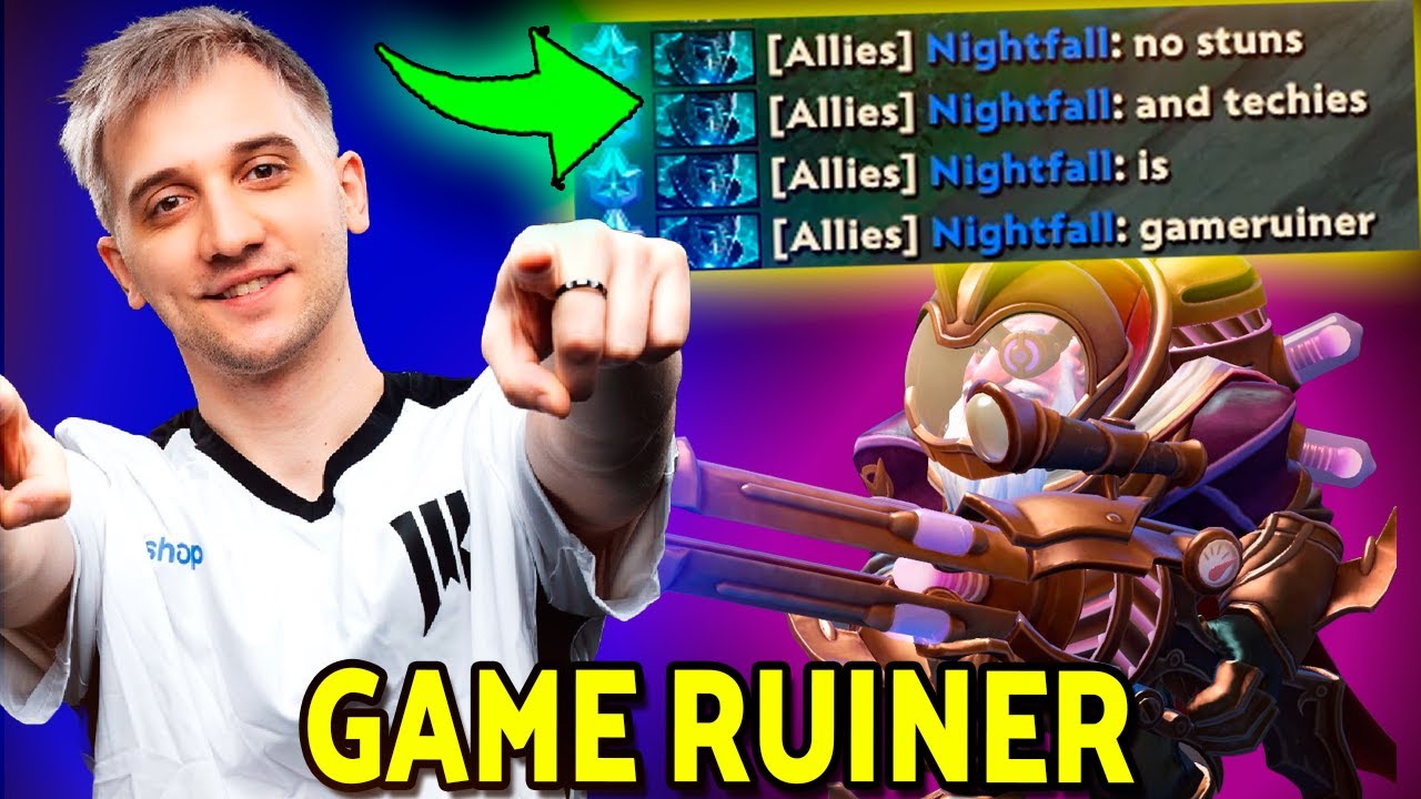 Arteezy Stomps Mid but a Wild Game Ruiner Appers! (Nightfall is mad!)
