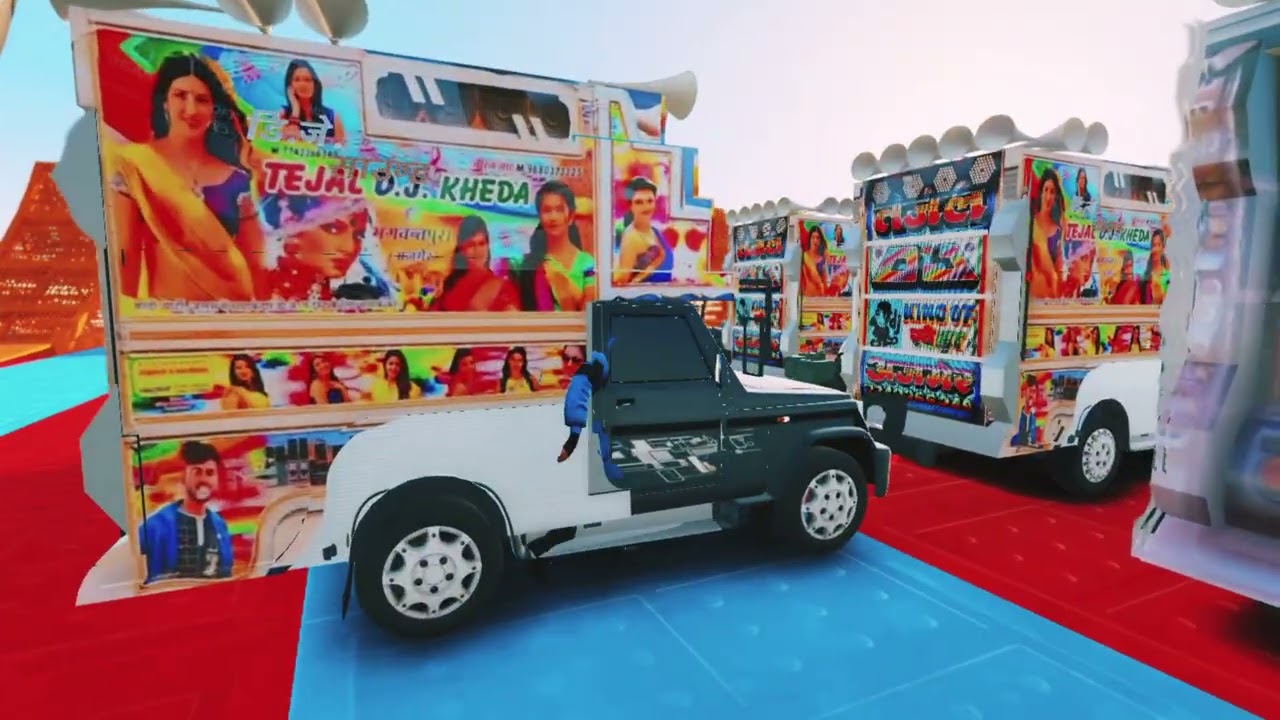 पूरी दुनिया का सबसे ऊंचा 😱😱 !! SUPER MEGA RAMP CHALLENGE GTA 5 !! 😲 AAL INDIAN TOP DJ कालिया बंदर 😭