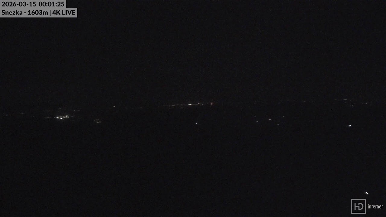 Sněžka 1603 m | Live 4K Webcam