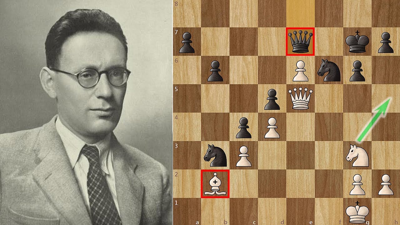 Botvinnik crushes Capablanca with an Anti-engine Move