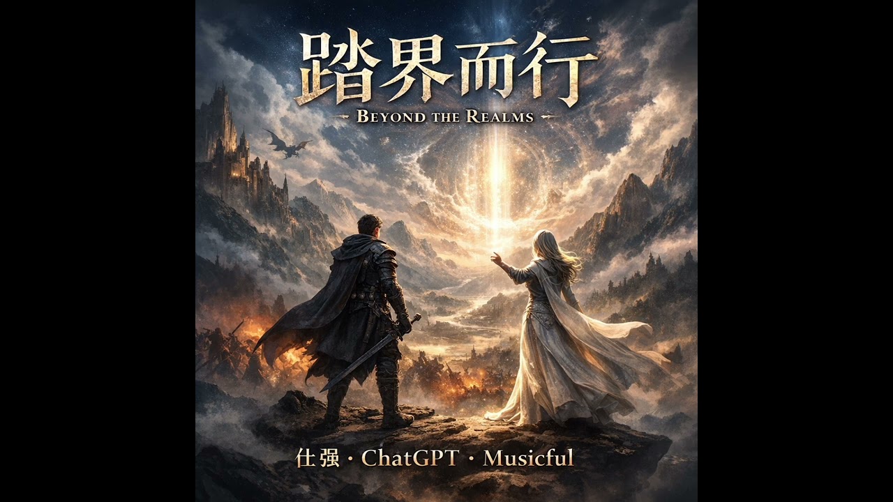 AI 歌曲---踏界而行。作者：仕強 / Chatgpt / Musicful 