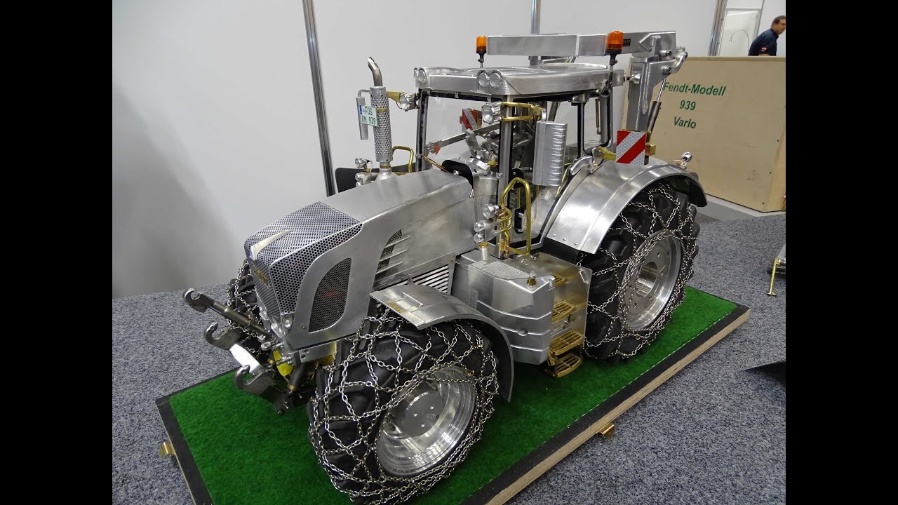 Modellbaumesse Wels, 28.03.2015 Teil 1 Traktoren und Baumaschinen