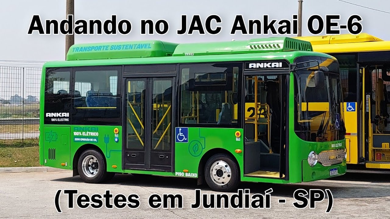 Andando no JAC Ankai OE-6 / Carro fazendo testes na cidade de Jundiaí - SP
