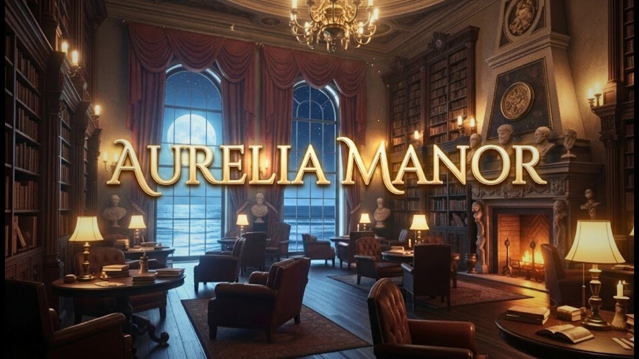 dark academia nocturne at Aurelia Manor ⚜️ majestic cello & piano for studying