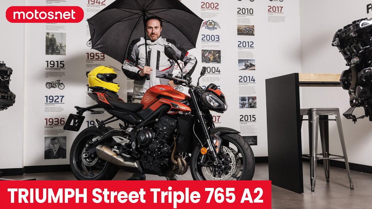 🏆 Triumph Street Triple 765 A2 LIMITADA ¿Es muy diferente? ¡ Te lo contamos! / Presentación