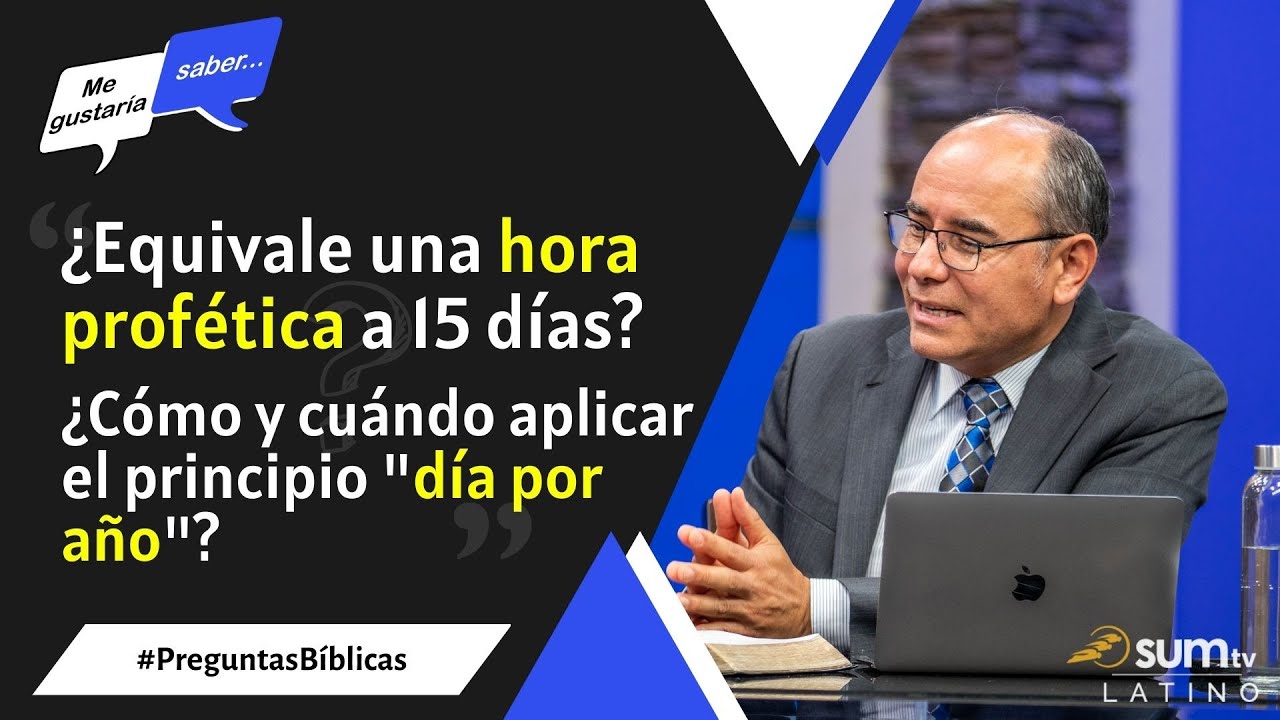 145. ¿Es una hora 15 días en la interpretación profética? / Día por año || Me Gustaría Saber